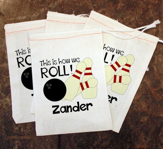 Bowling Favor Bags Kids Bowling Party Favors / This is How