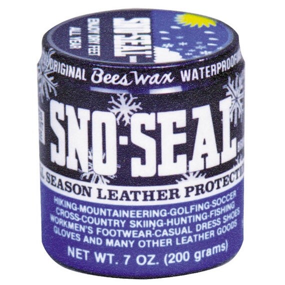 wax leather boots for waterproofing Original Conditioner SEAL Snow Leather Protectant BeesWax SNO