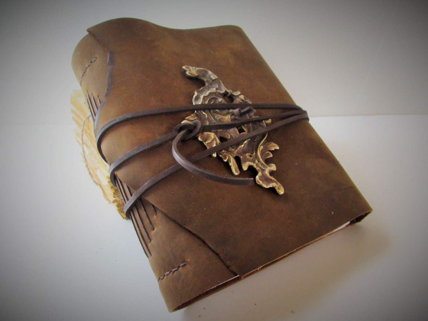leatherbound travel journal