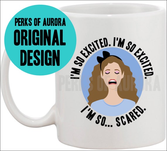 I'm So Excited Jessie Spano coffee mug