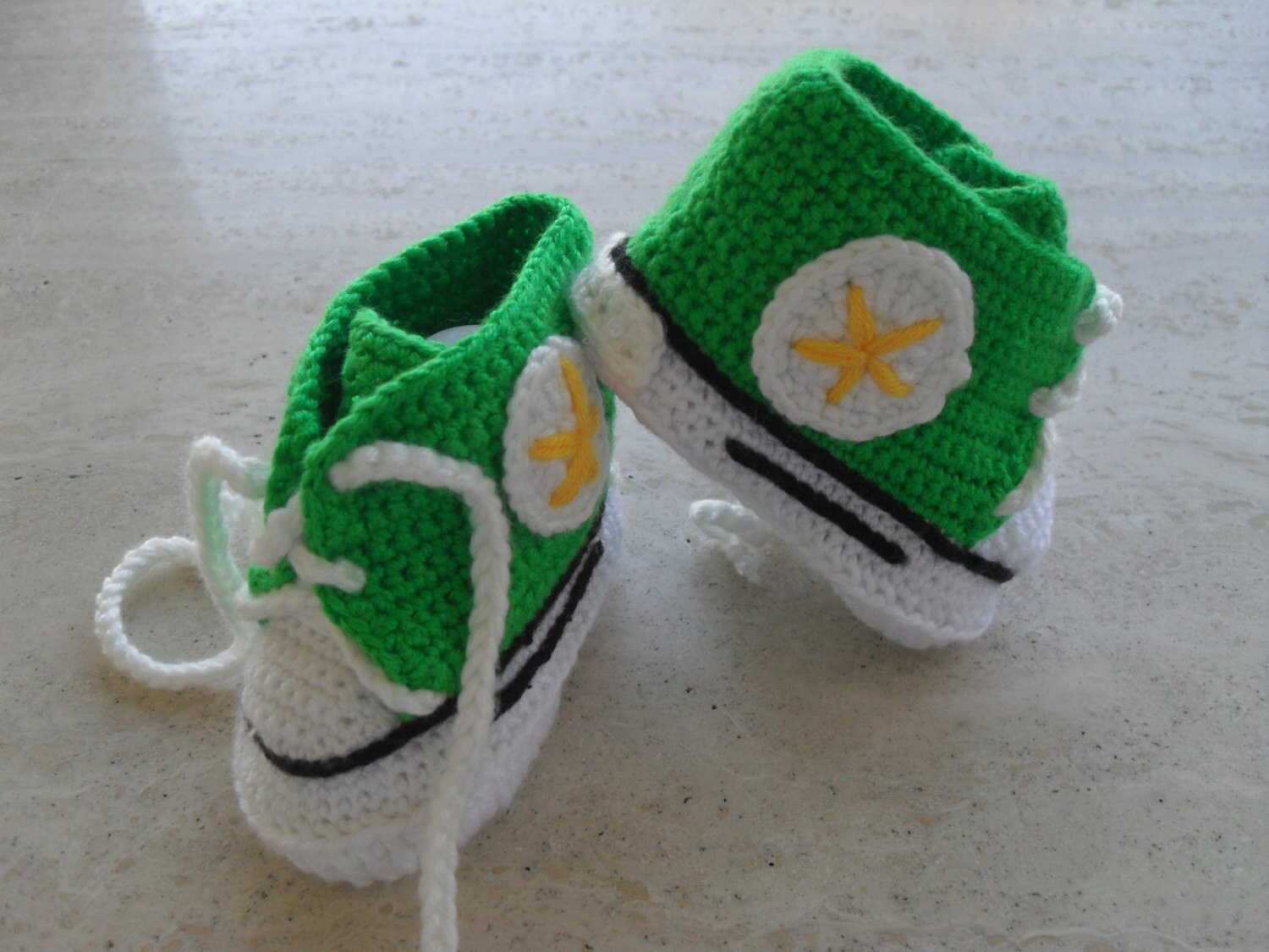 Sale Item Crochet Baby Converse All Star Booties Baby Boy