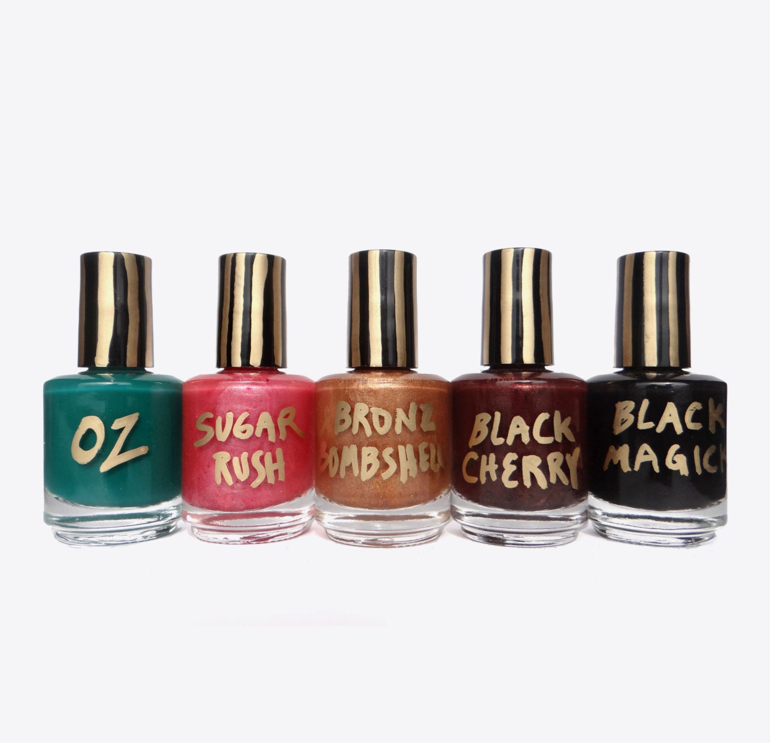 Nail Polish Set Handmade Nail Polish 15ml 5 Different