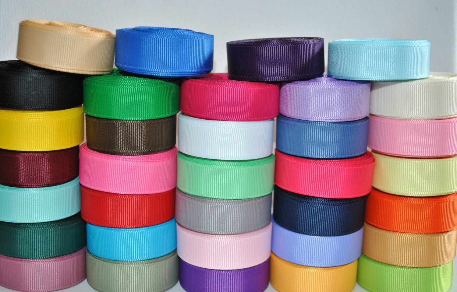 Wholesale Grosgrain Ribbon Solid Color 58 34 By Azenithcollection 0899