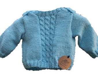 Cardigan bimbo verde ricami - Prénatal