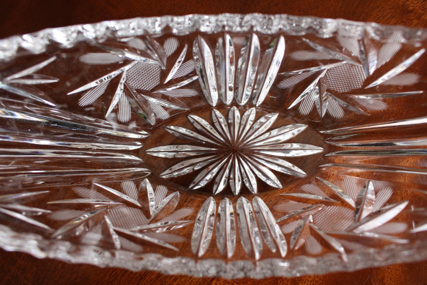Crystal Serving Dish