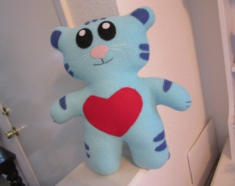 blue tigey plush