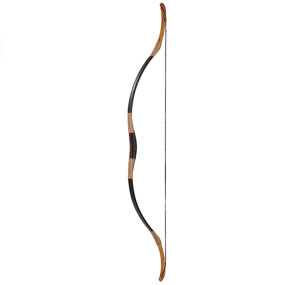 Longbowmaker Traditional Chinese Longbow Black Leather