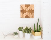 Reclaimed Wood Art -Tribal Design With Arrows and Chevron - Wall Art