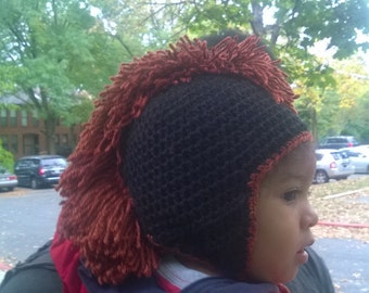 Crochet Mohawk Hat