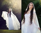 Ivory organza Cloak