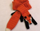 Fox scarf (faux stole)