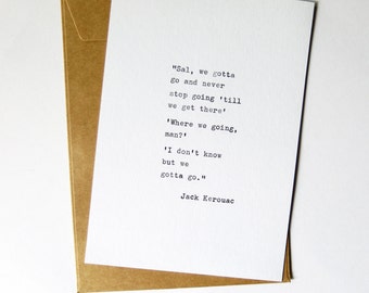 Handtyped quote | Etsy