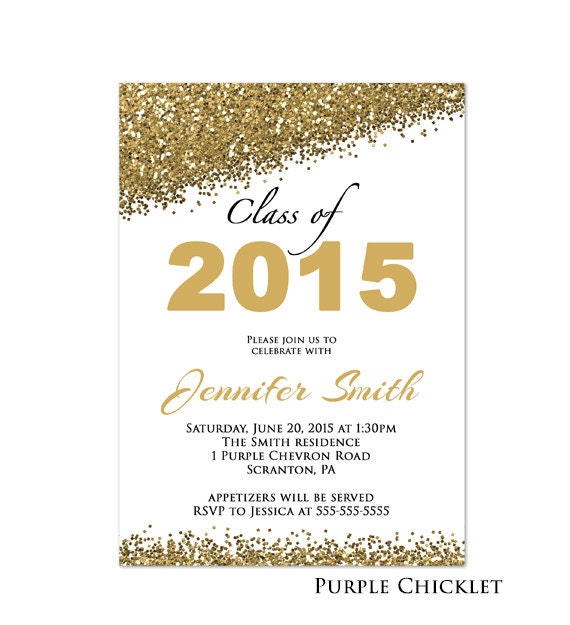 Graduation Party Invitations 2017 1