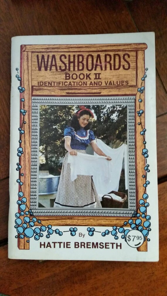 Items similar to Vintage Washboard Identification and Values Book 2