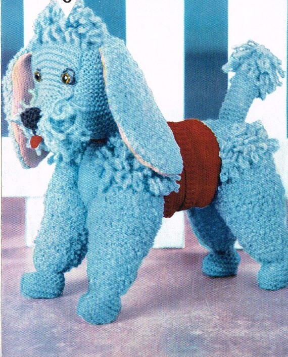 stuffed poodle pattern