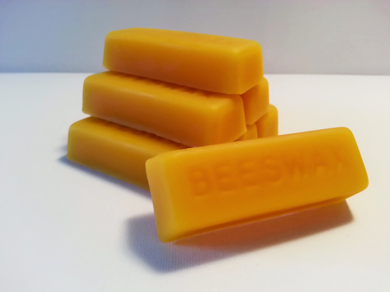 8oz Pure Local Beeswax Blocks by AllieBeeCandleCo on Etsy