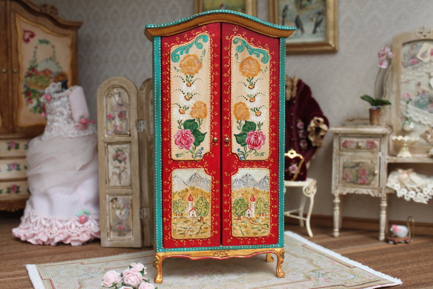 miniature wardrobe