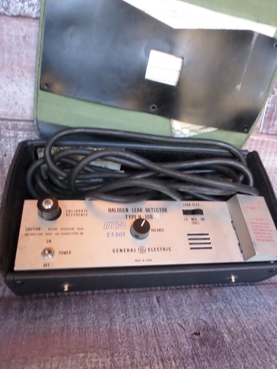 Vintage GE Yokogawa H108 Refrigerant Leak Detector