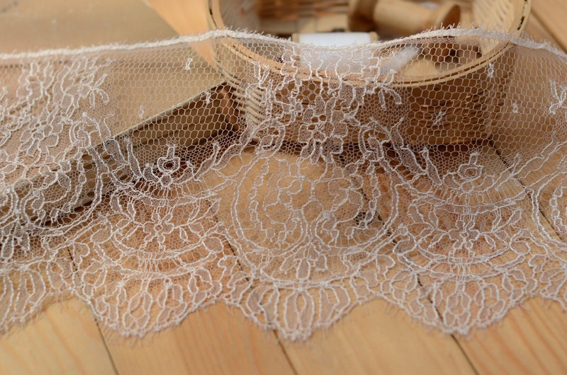 5 yards Lace Made in France French Lace Chantilly Lace Lace
