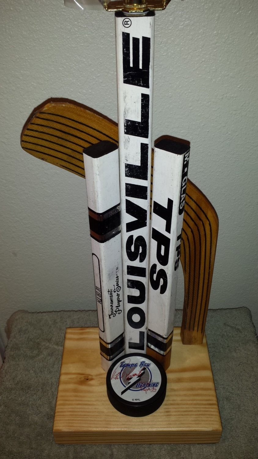 Hockey Stick Lamp Ice Hockey Decor Ice Hockey Gift Sports