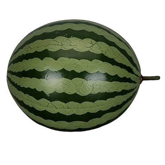 Realistic Faux Fruit Artificial Watermelon By Inspireddesigners