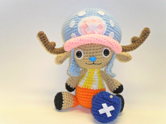 Tony Tony Chopper Crochet Doll Made To Order By Coconoslittleshop 3360