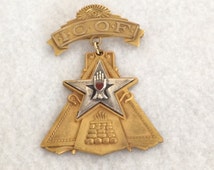 Vtg IOOF Independent Order Of Odd Fellows Savanna IL Lodge 164 Coin - Foto 7