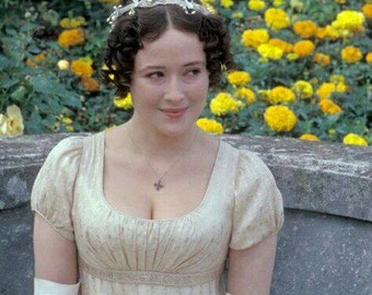 Elizabeth Bennet's Netherfield Ball Gown-Pride and Prejudice 1995 Lizzy's Ball Gown-Custom Order