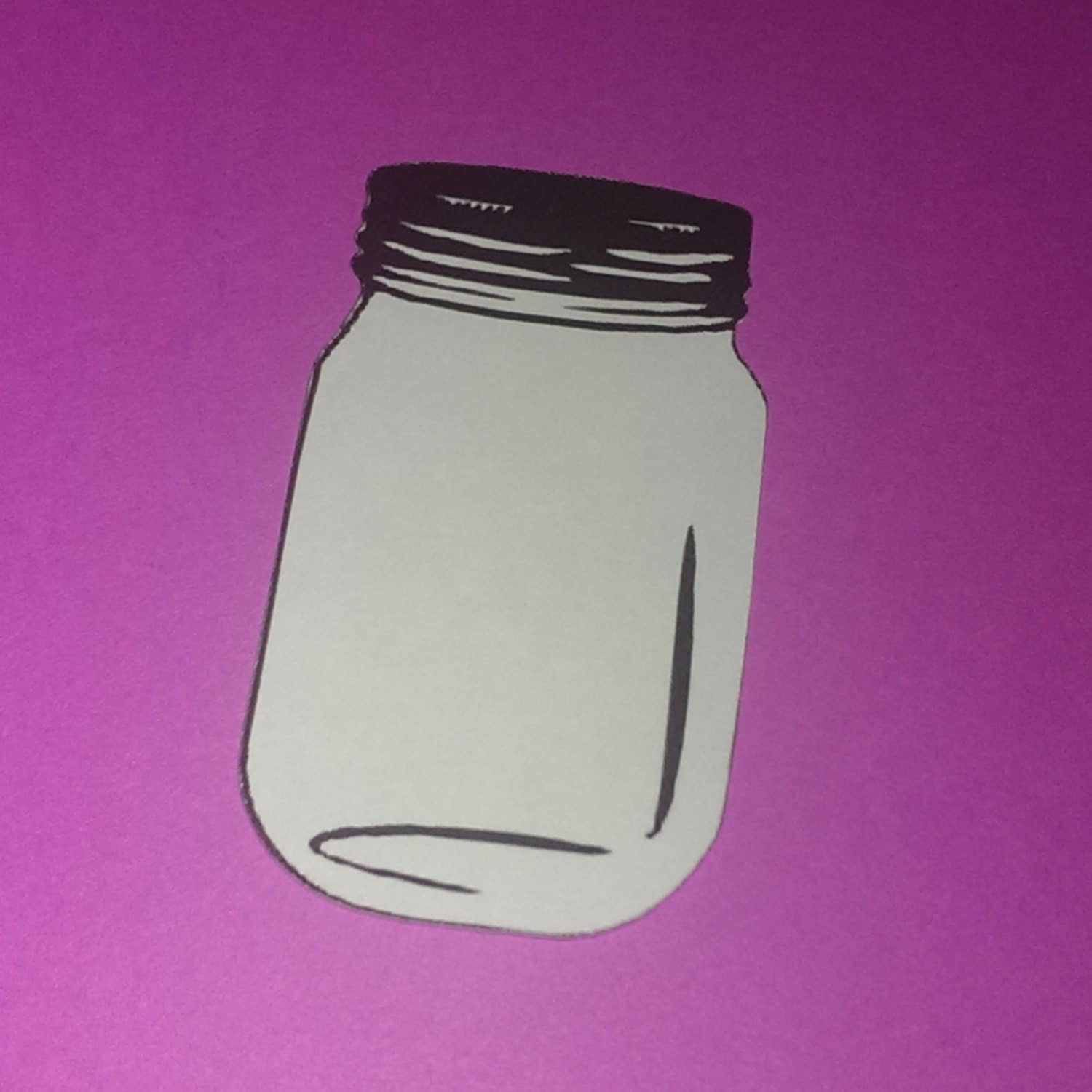 2.5 Paper Mason Jar Place Cards Mason Jar Cutouts