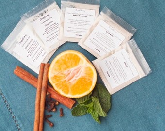Tooth Powder Sample Pack Organic, Vegan, and Fluoride Free Remineralizing tooth powder