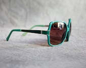Big sunglasses of the 80s Eyewear turquoise Big sunglasses of the 80s Eyewear turquoise