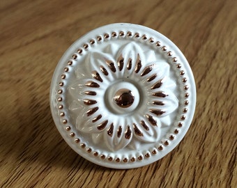Knobs Dresser Knob Drawer Knobs Pulls Knobs Handles White Gold Rustic Kitchen Cabinet Knobs Handle Pull Shabby Chic Furniture Knob Hardware