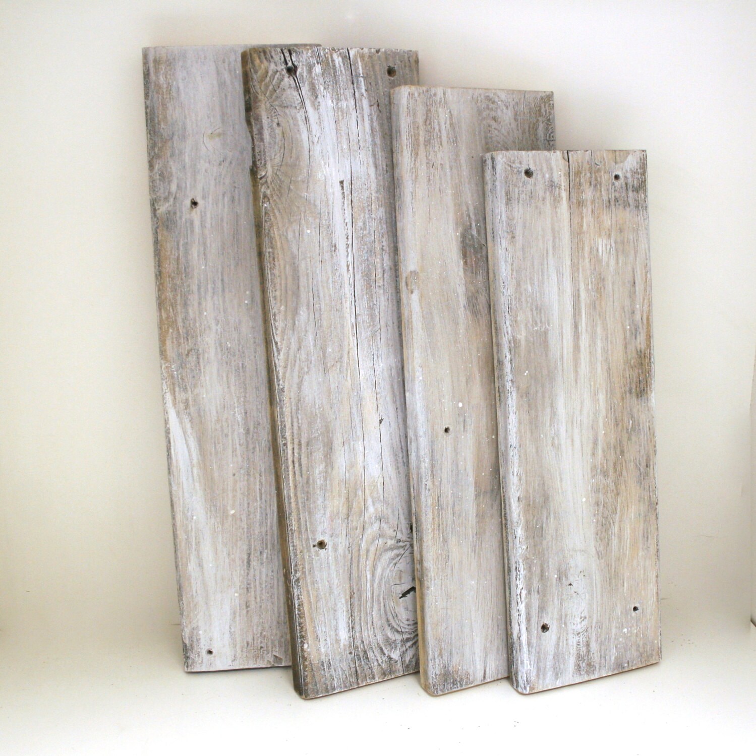 Reclaimed wood craft sign Variety of sizes Whitewashed wood