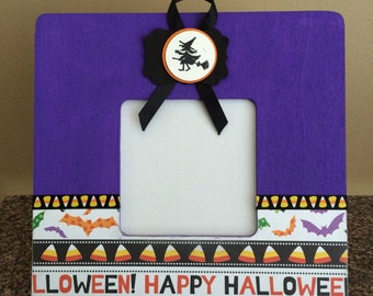 3x3 Halloween Picture Frame