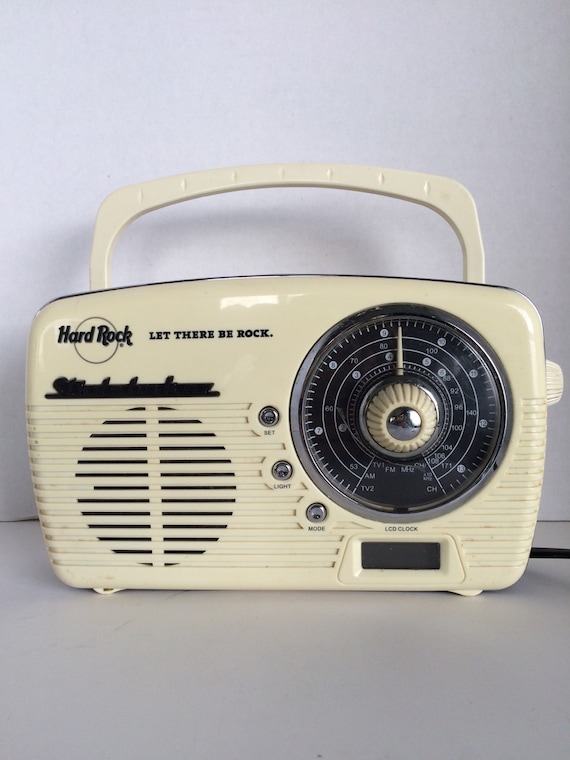 Hard Rock Studebaker Radio Portable Retro