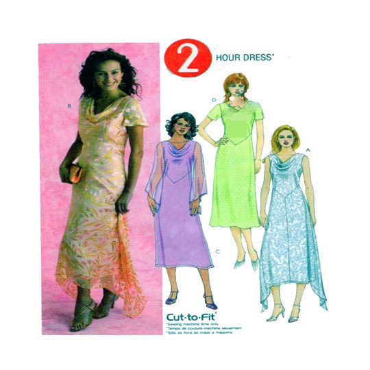 McCalls 4374 Women Dress  Sewing Pattern  Shift Dress  