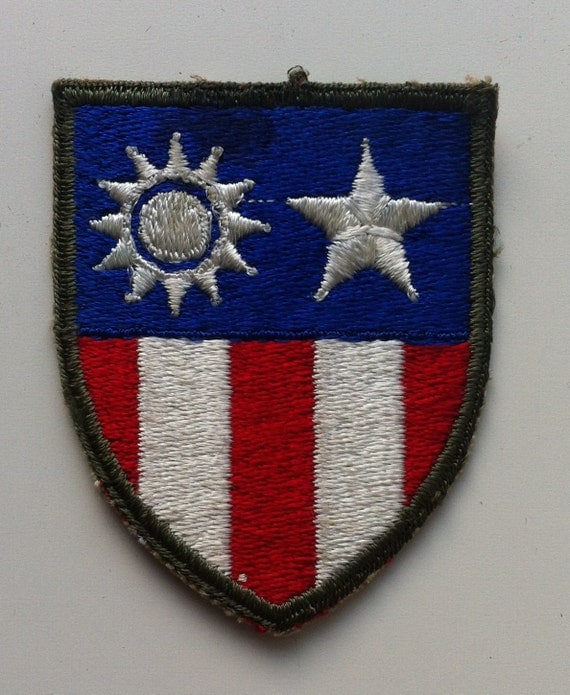 VIntage WW2 India China Burma patch