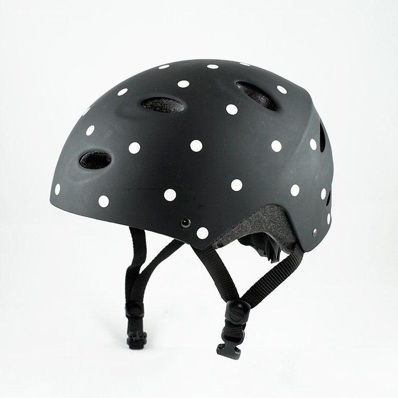 Bike Sticker Reflective Polka dots / Helmet by MadeofSundays