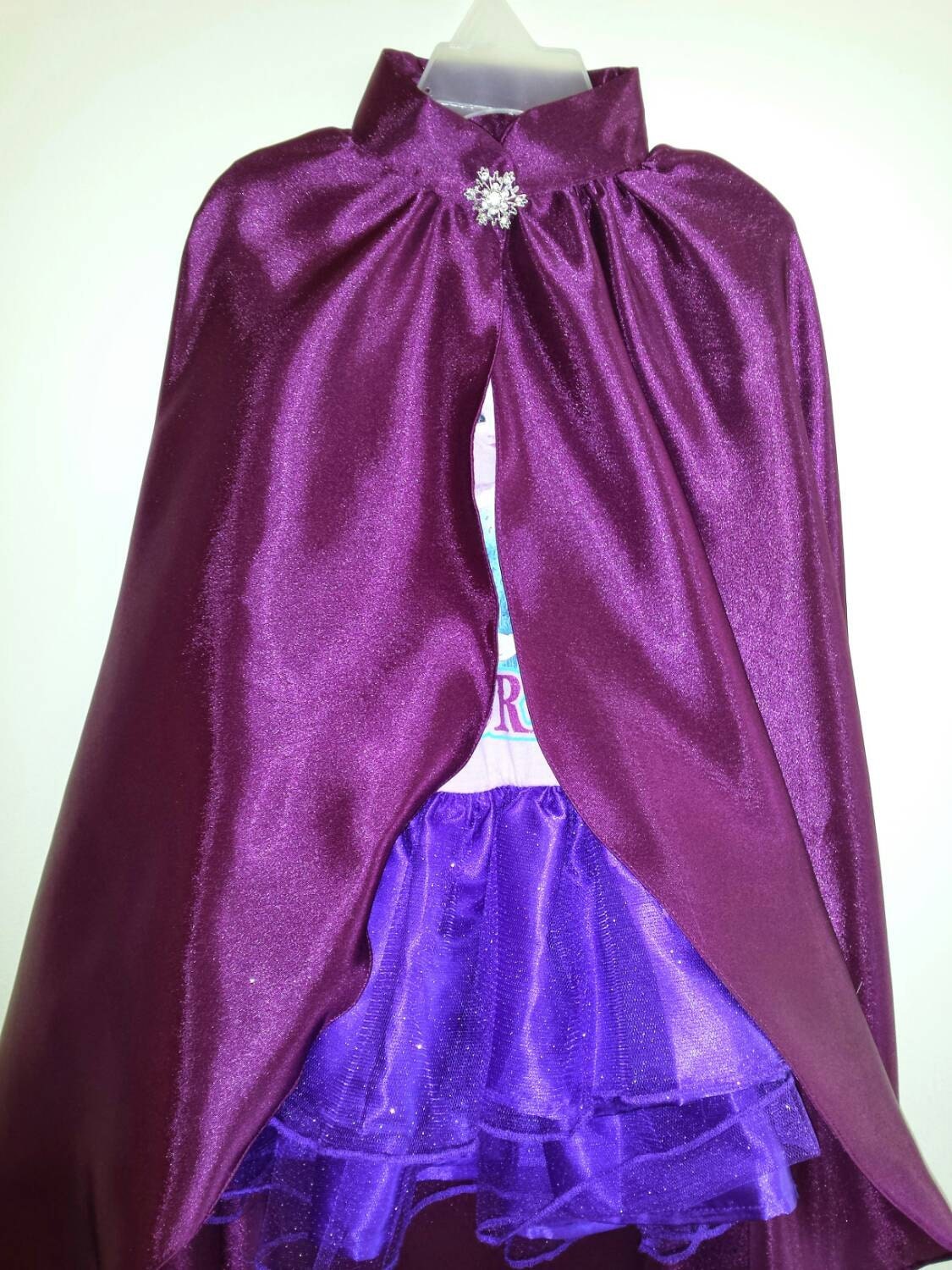 elsa coronation cloak