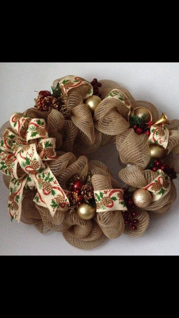 Items similar to A Very Burlap Christmas on Etsy