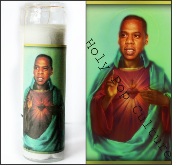 Items similar to Saint JayZ Prayer Candle // Mothers Fathers Day gift