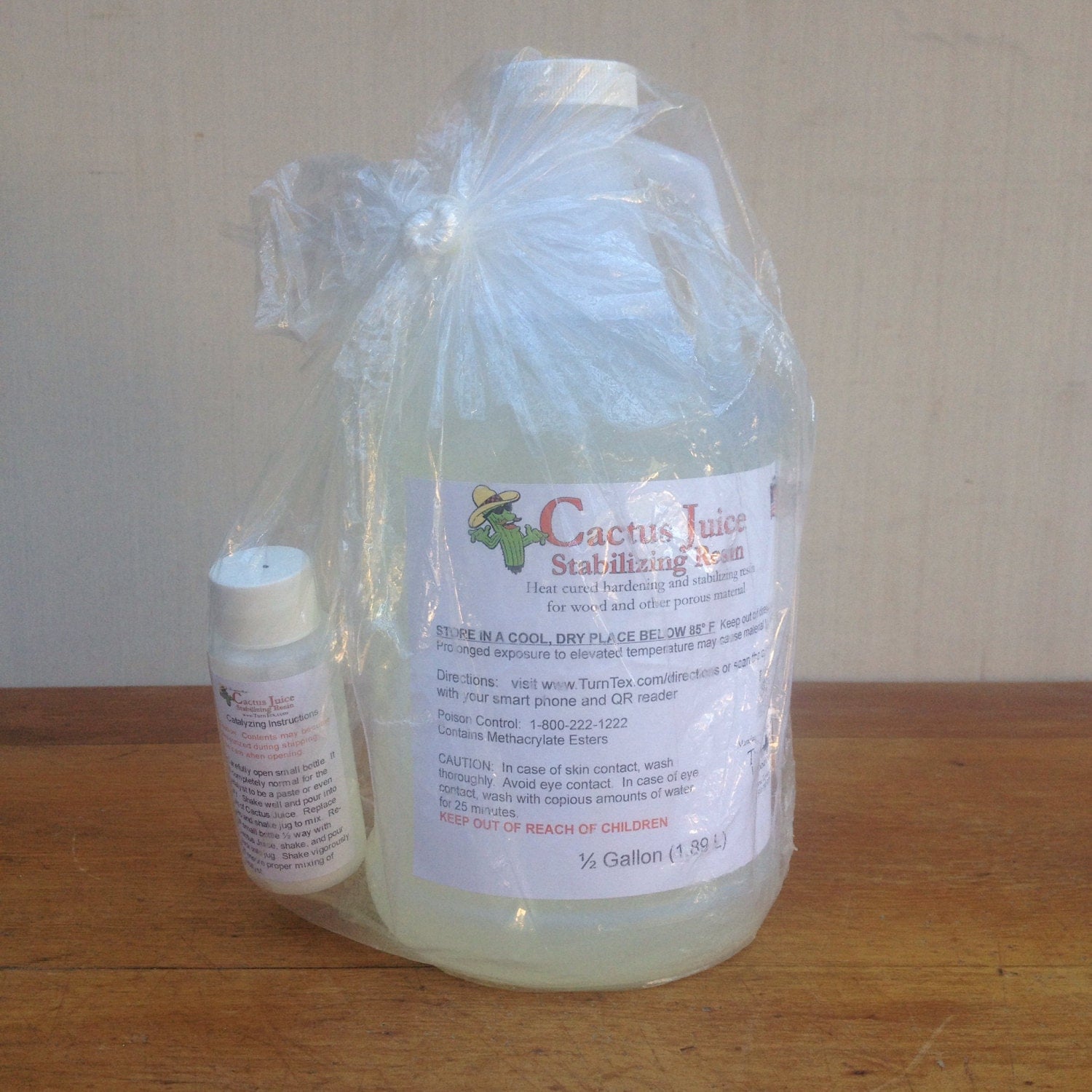 Cactus Juice Wood Stabilizing Resin Half Gallon