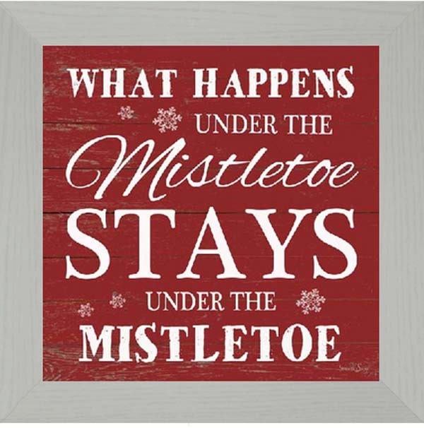 what-happens-under-the-mistletoe-stays-under-framed-art