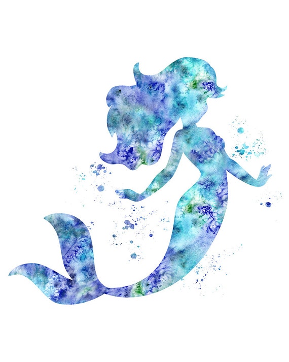 Free Free 142 Mermaid Print Svg SVG PNG EPS DXF File