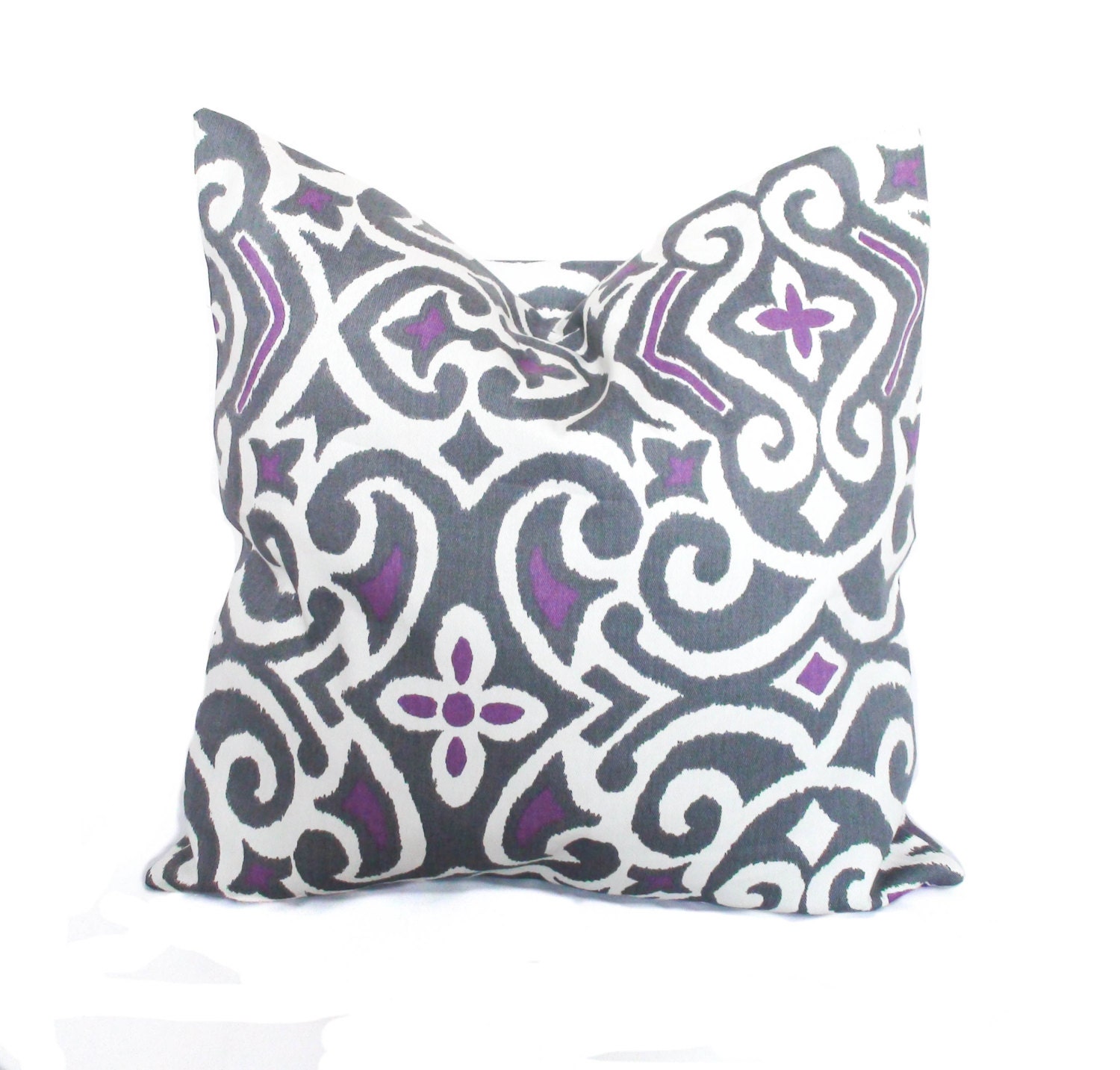 Purple Throw Pillows Purple Pillow Cover Grey Toss Pillow throughout decorative pillows in purple pertaining to Warm