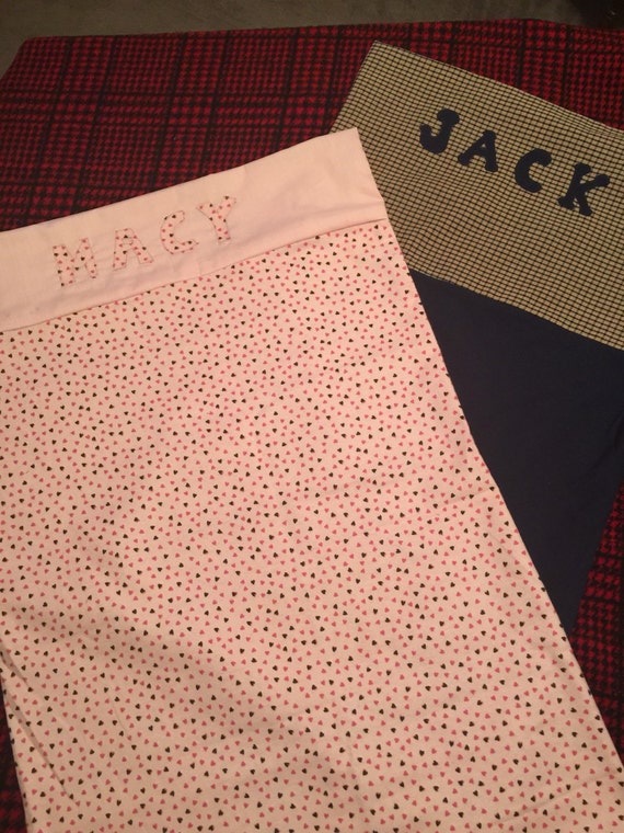 Items similar to Personalized Pillowcase on Etsy