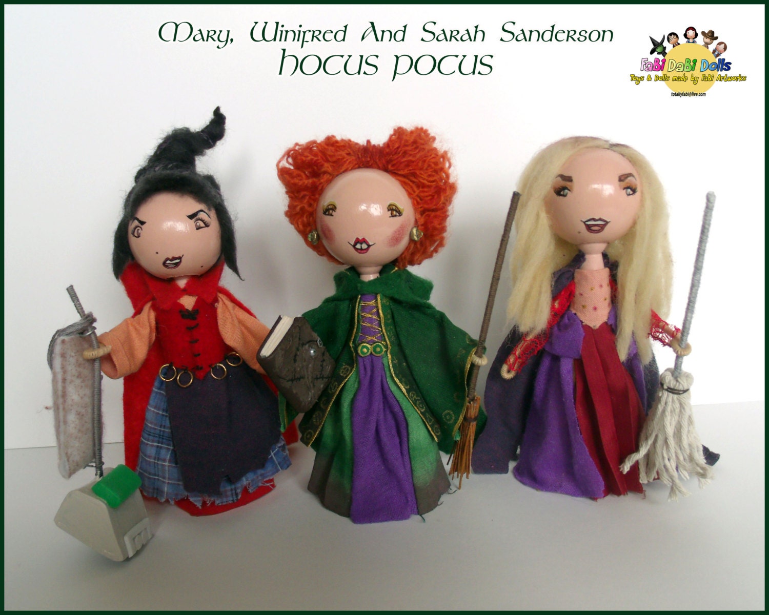 hocus pocus dolls disney