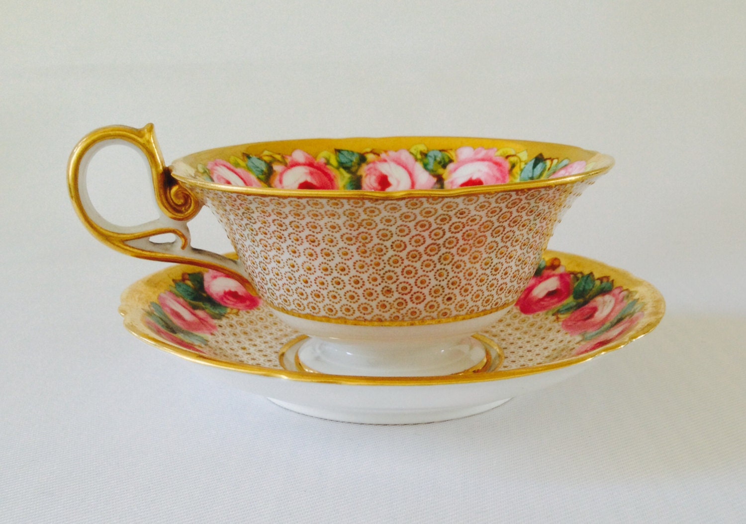 RESERVED FOR NAN Copeland Spode Tea CupAntique by SixpenceBride