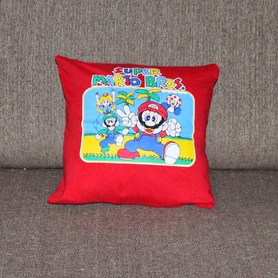 mario star pillow