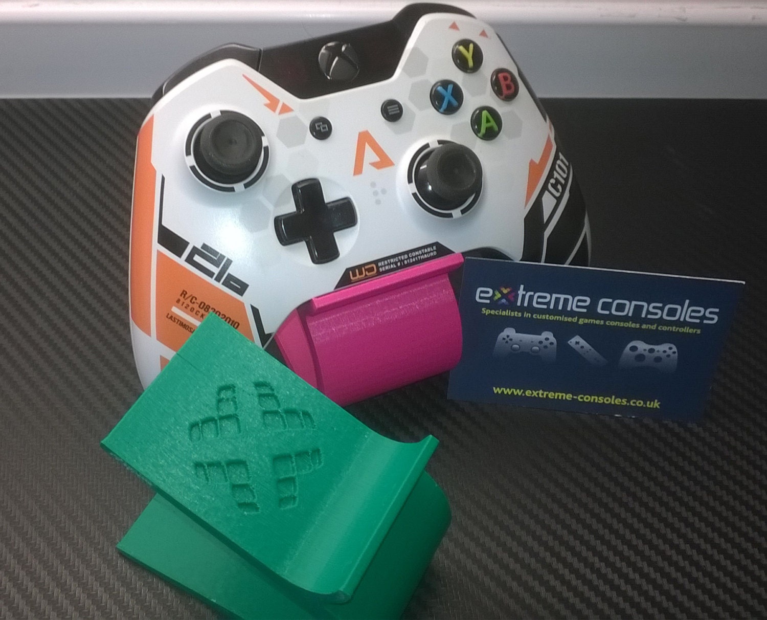 Xbox One Controller Stand 3D Printed in ABS by ExtremeConsoles